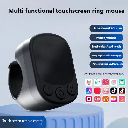 Bluetooth Wireless Ring Mouse With Touchpad