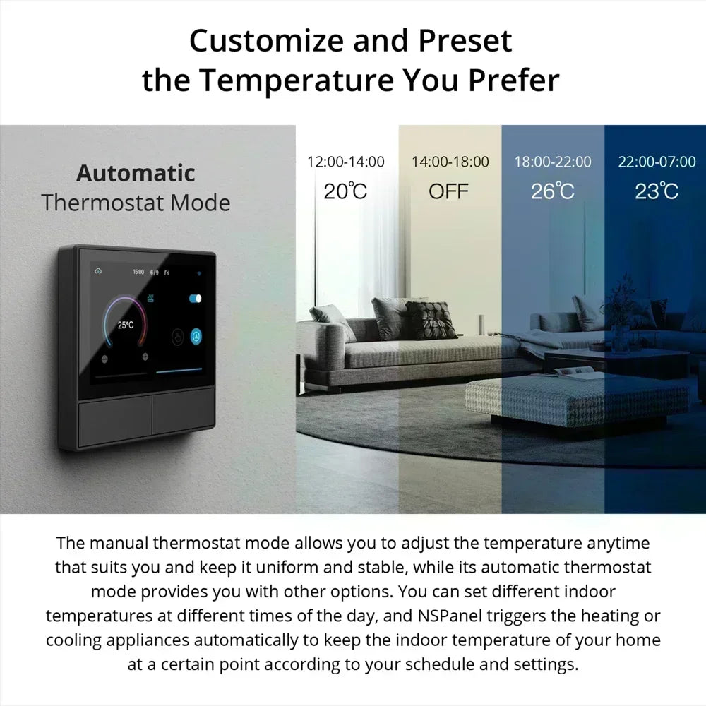 SONOFF Smart Home Control Panel Sonoff COMPATIBLE with Alexa Google