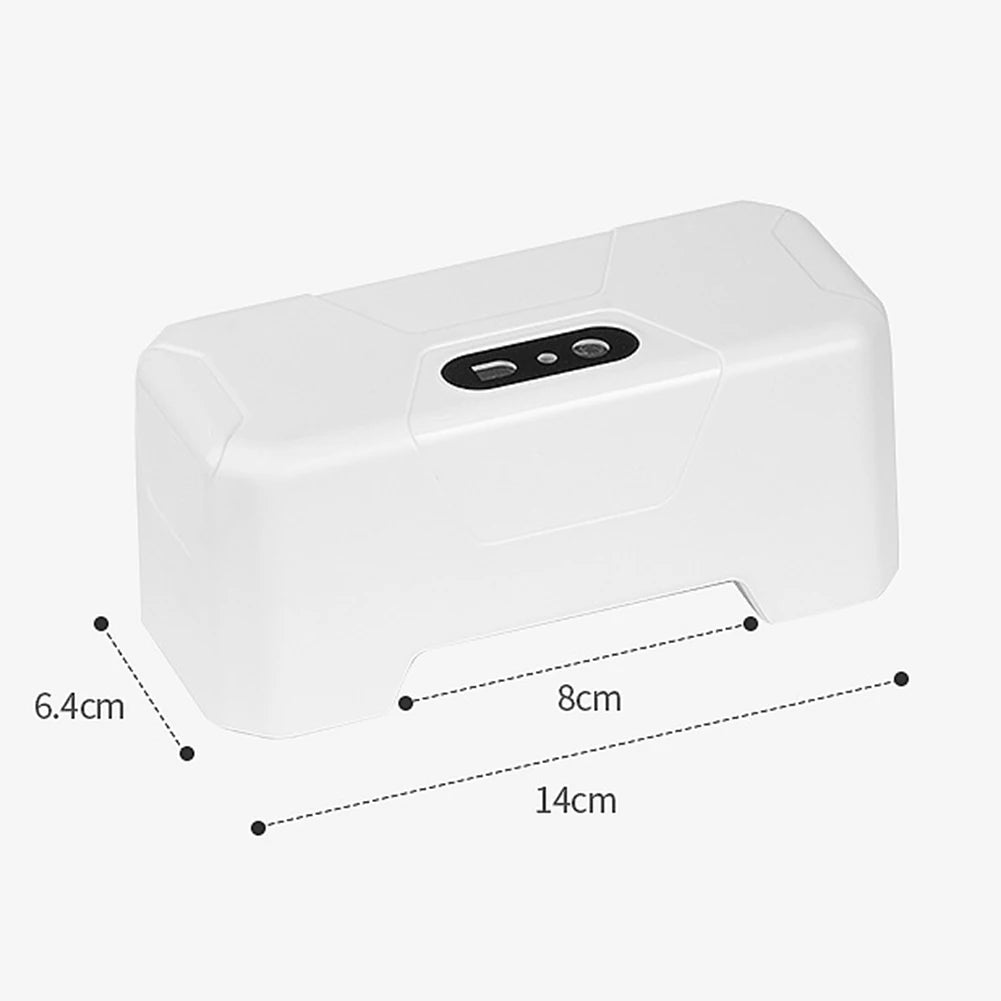 Automatic Toilet Flush Button Induction Toilet Flusher External Infrared Flush Splash-proof with Wireless Transmitter
