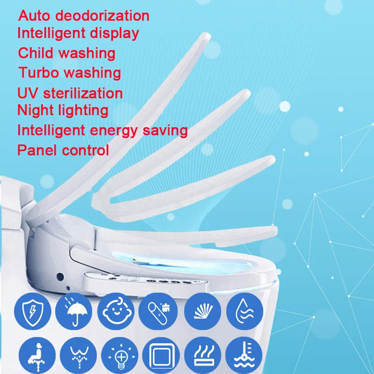 Smart Toilet Seat Lid Lunette Toilette Japonaises Abattant wc Japonais Electric Bidet Intelligent Bidet WC Japanese Toilets Seat
