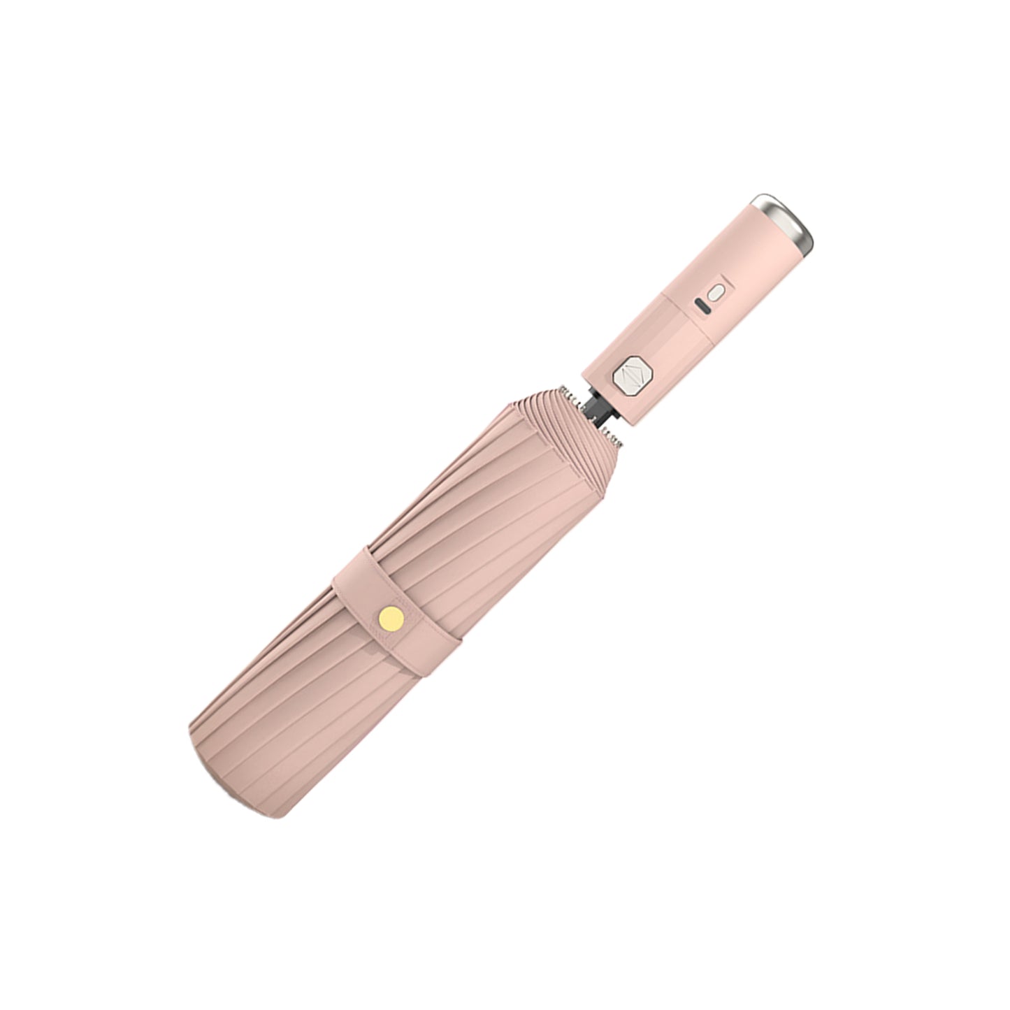 Portable Umbrella With Fan Convenient Cooling And Sun Protection On Go Waterproof Umbrella For Women pink