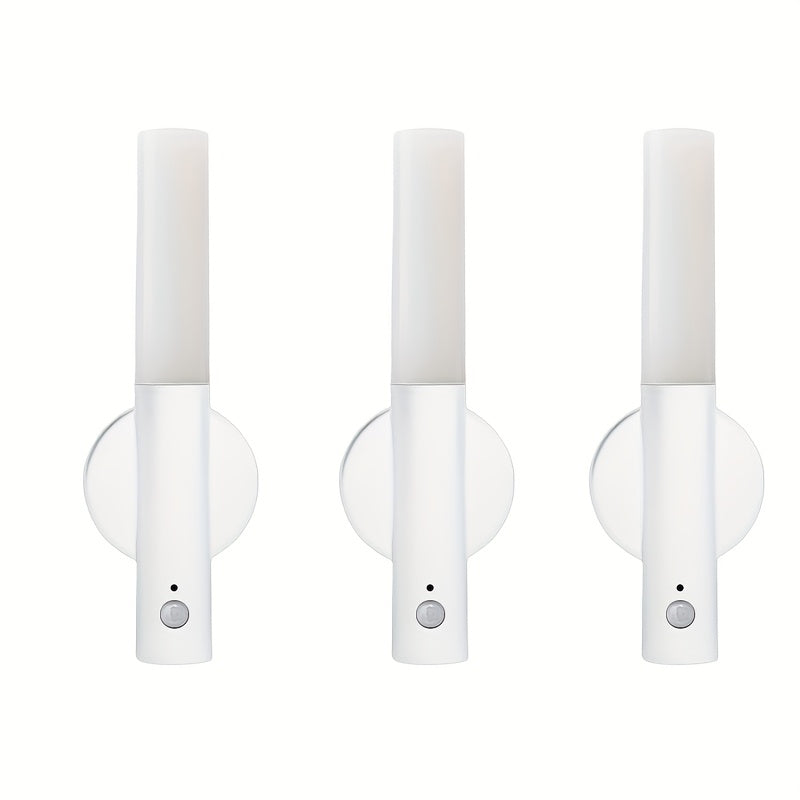 Smart Motion Sensor Night Light, Rechargeable Magnetic LED Wall Lamp