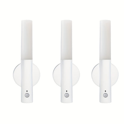 Smart Motion Sensor Night Light, Rechargeable Magnetic LED Wall Lamp