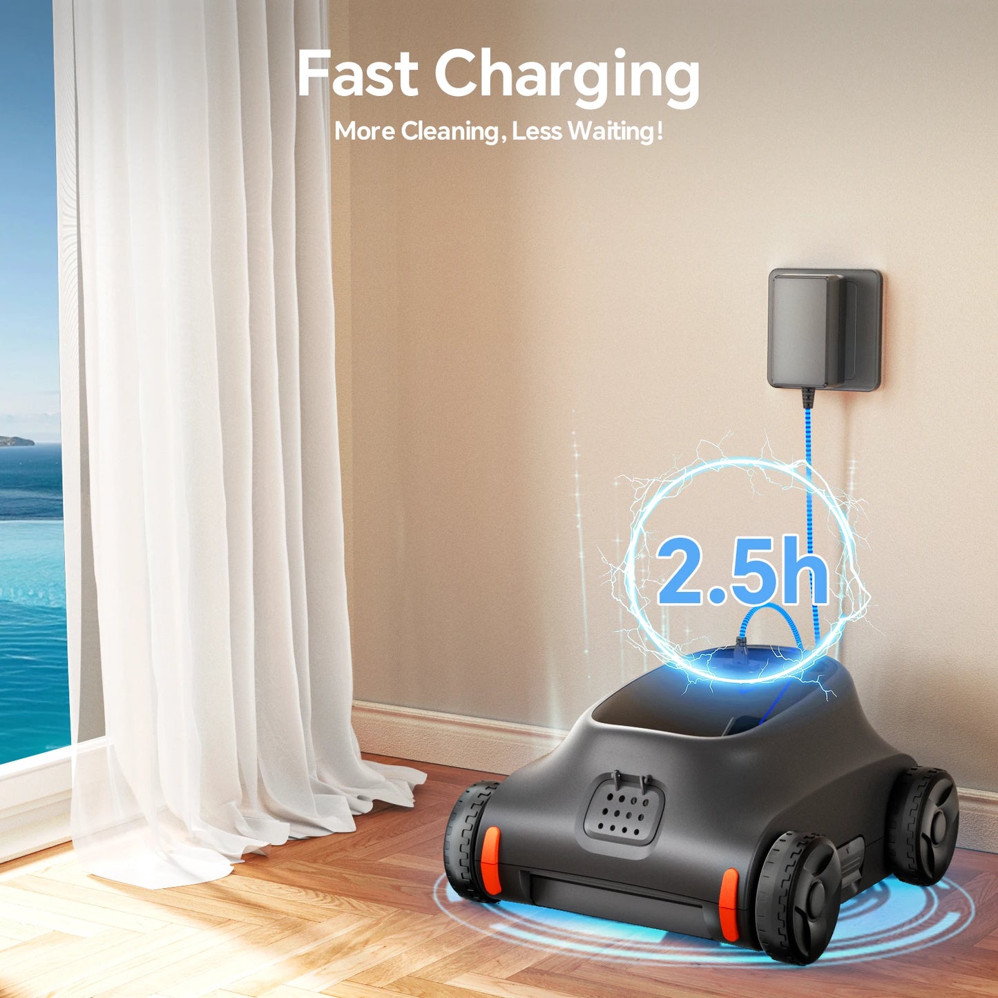 Seauto SAT 10 Robotic Pool Cleaner