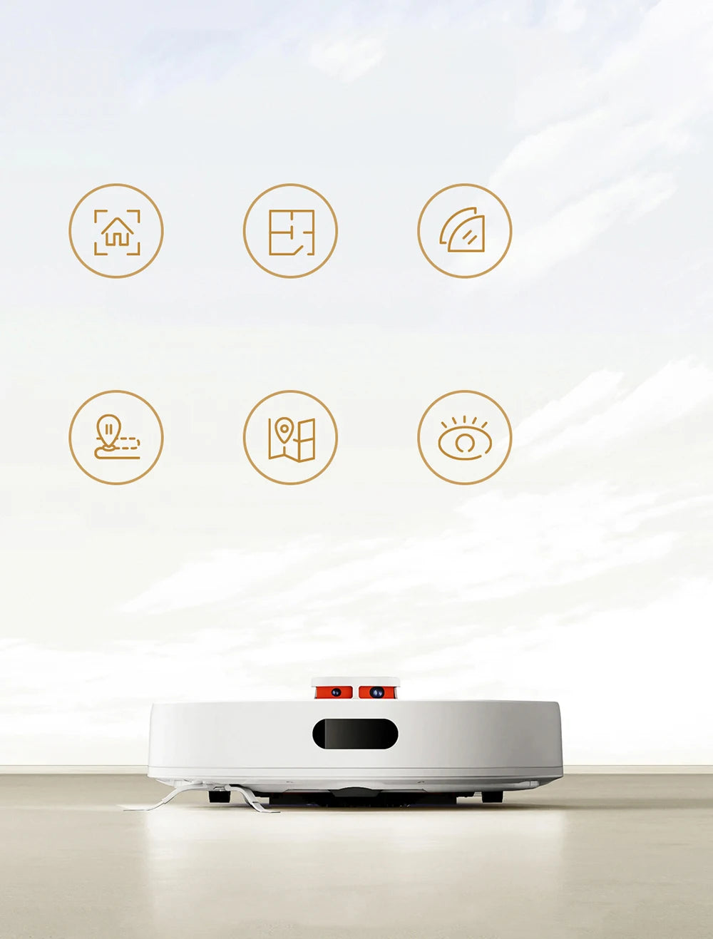 XIAOMI MIJIA Robot Vacuum Cleaners Mop 3C Plus Enhanced Edition.APP Smart Planned
