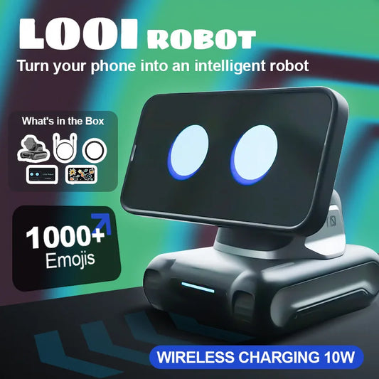 looi mobile phone robot chatgpt English voice dialogue visual recognition interactive smart