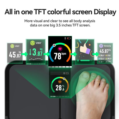 Smart Body Balance Scale  Body Fat Scale for Human Weighing Balance BMI Analyzer