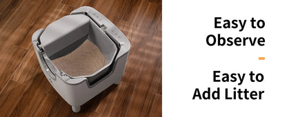 F6  Automatic Cat Litter Box with Odor Control