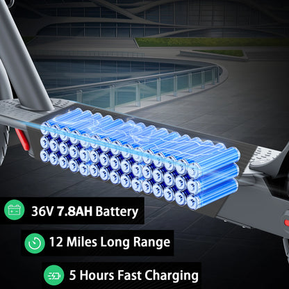 Smart Electric Scooter APP Kick Foldable EScooter