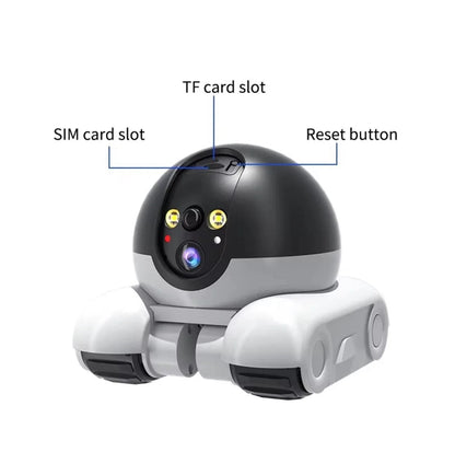 IP Smart Robot Cameras Auto Tracking Remote Baby Pets Monitor