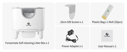 F6  Automatic Cat Litter Box with Odor Control