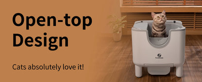 F6  Automatic Cat Litter Box with Odor Control