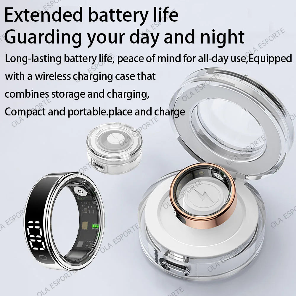 Smart Ring with Display Screen and Touch
