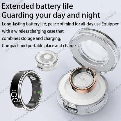 Smart Ring with Display Screen and Touch