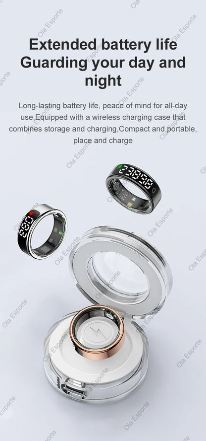 Smart Ring with Display Screen and Touch