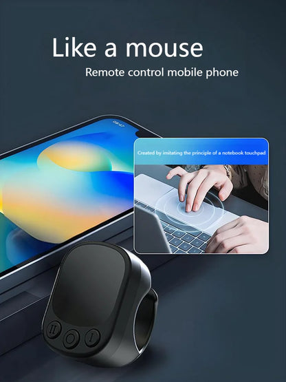 Bluetooth Wireless Ring Mouse With Touchpad