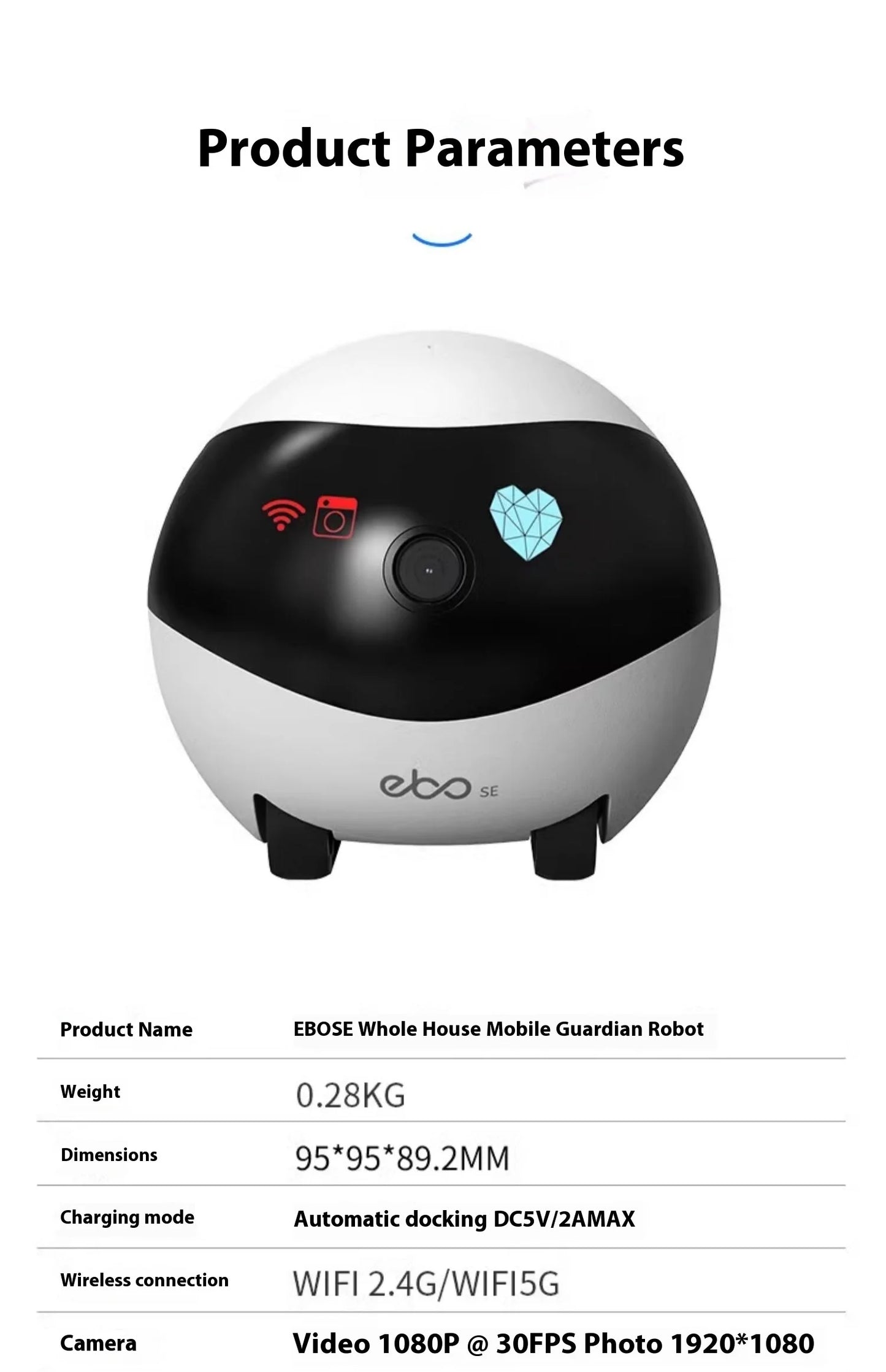 Enabot EBO Air EBO SE Intelligent Robot Wireless Camera