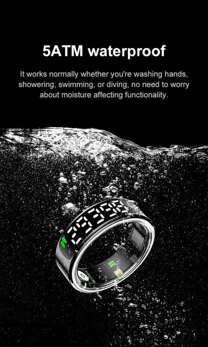 Smart Ring with Display Screen and Touch