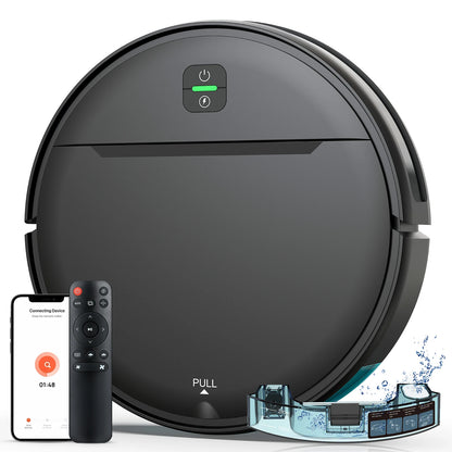OMESER Robotic Vacuum Auto-Charge, Programmable Cleaner, Smart Cleaning System