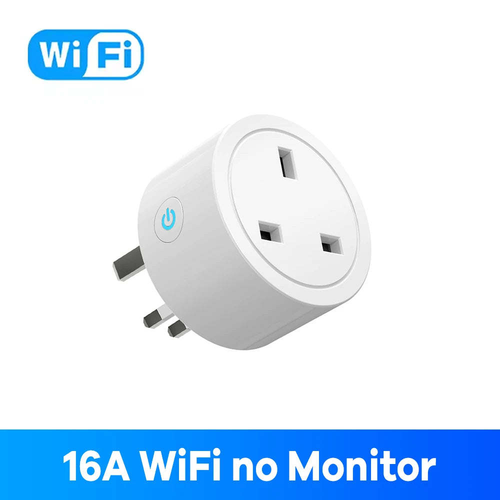 WiFi Smart Plug 16A UK Socket works with Alexa