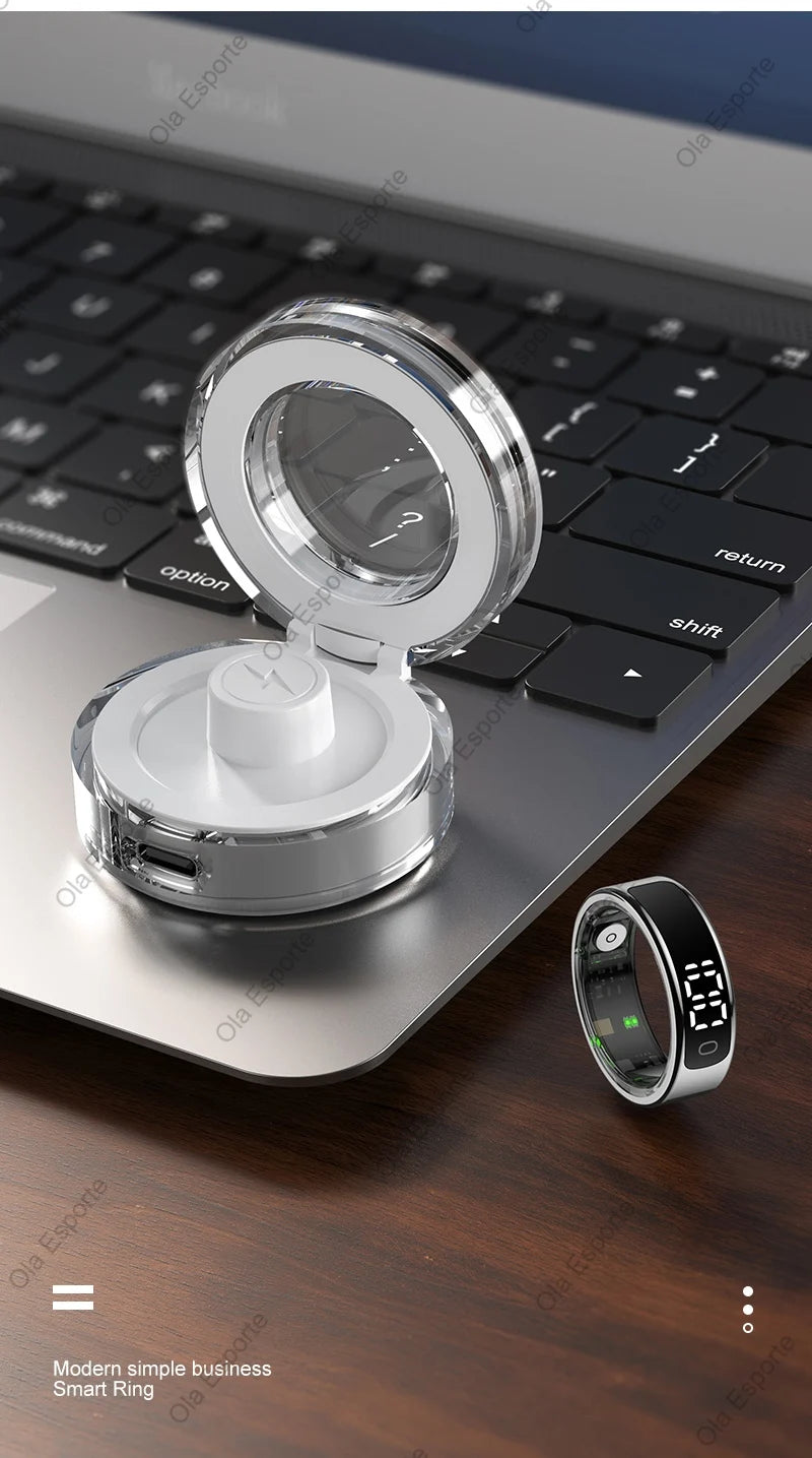 Smart Ring with Display Screen and Touch