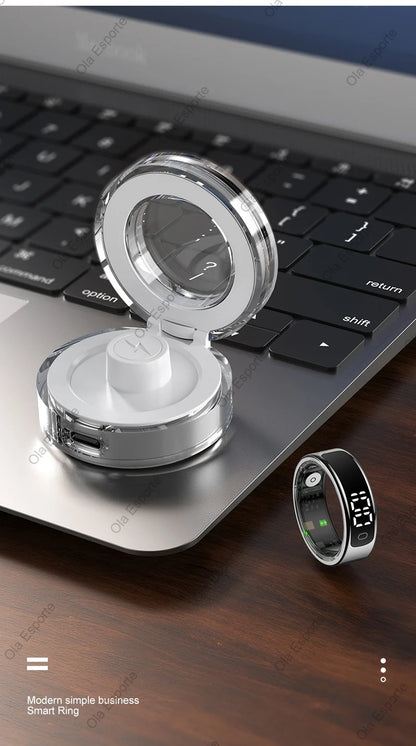 Smart Ring with Display Screen and Touch