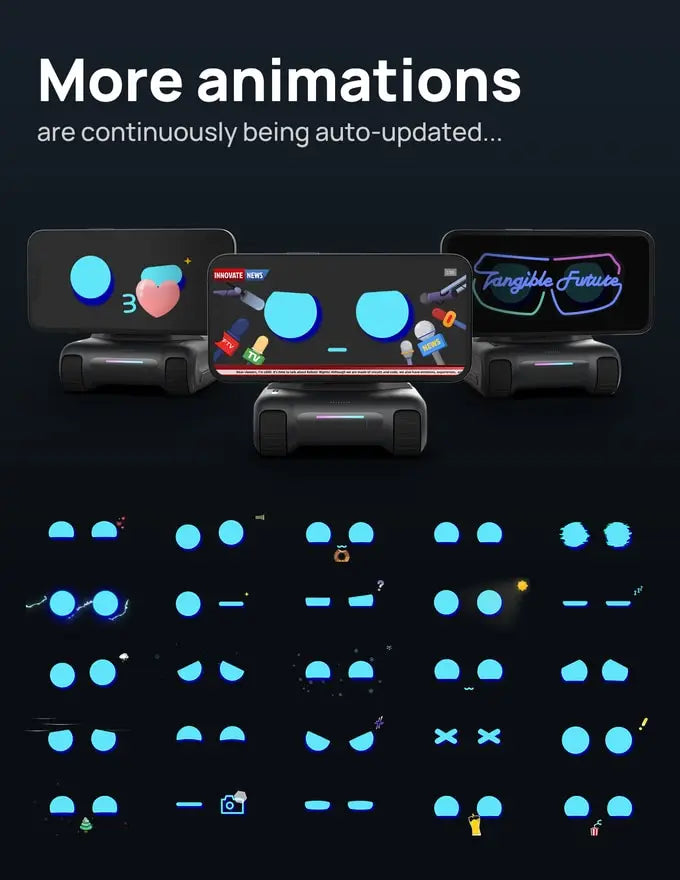 looi mobile phone robot chatgpt English voice dialogue visual recognition interactive smart