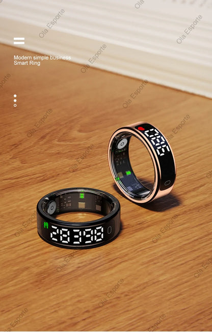 Smart Ring with Display Screen and Touch