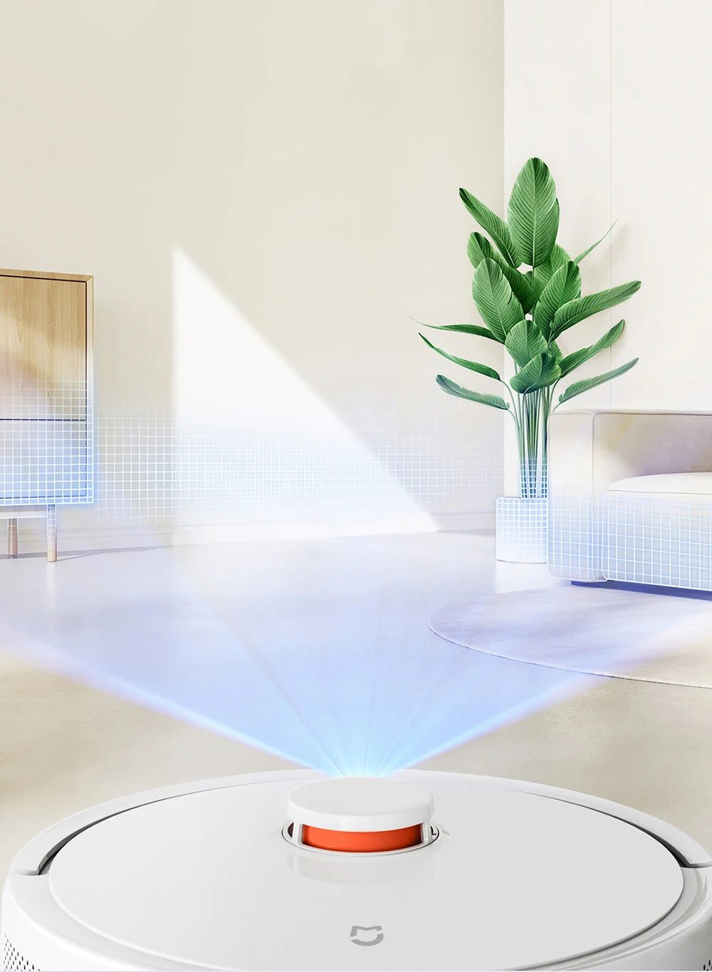 XIAOMI MIJIA Robot Vacuum Cleaners Mop 3C Plus Enhanced Edition.APP Smart Planned
