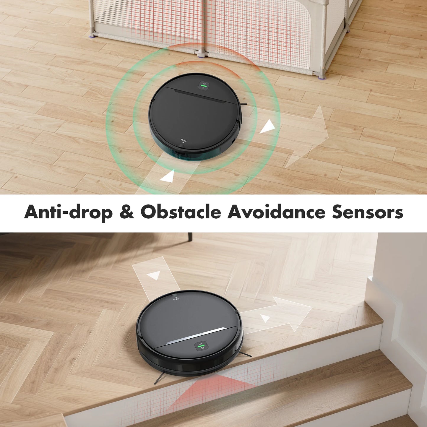 OMESER Robotic Vacuum Auto-Charge, Programmable Cleaner, Smart Cleaning System