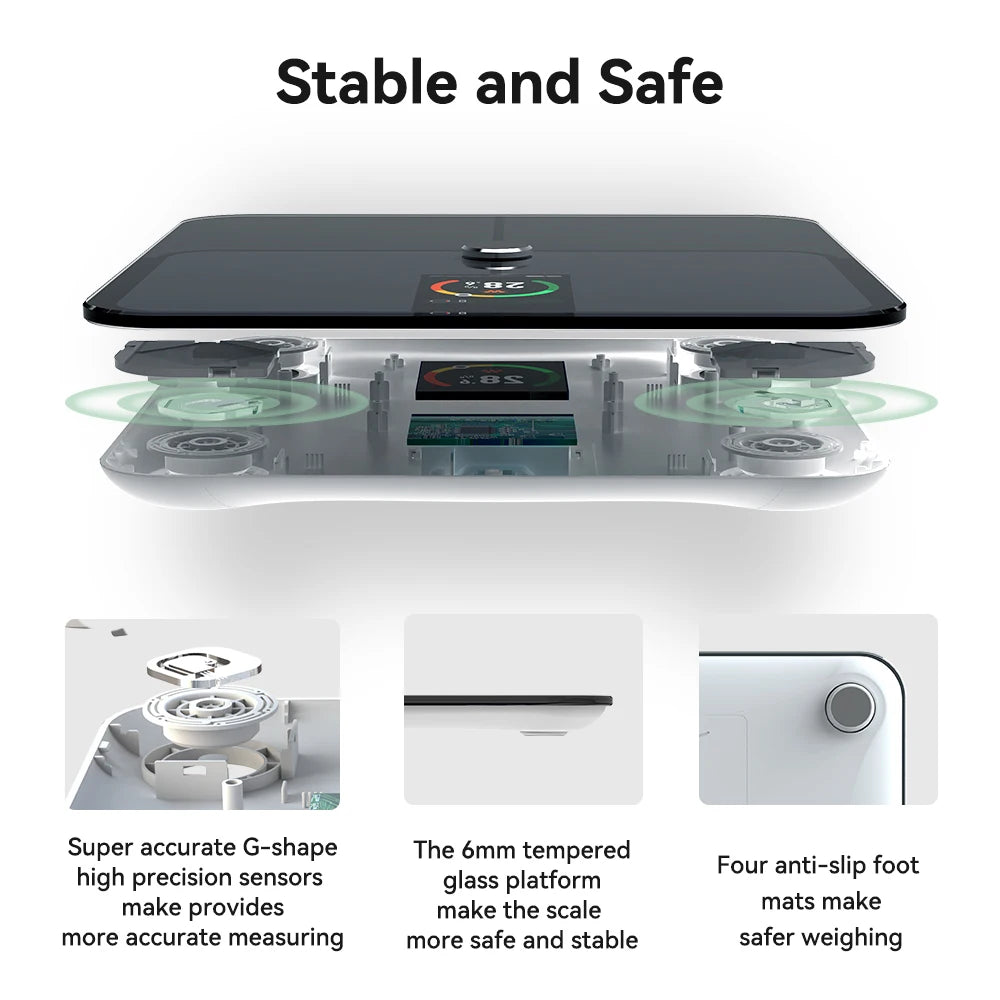 Smart Body Balance Scale  Body Fat Scale for Human Weighing Balance BMI Analyzer