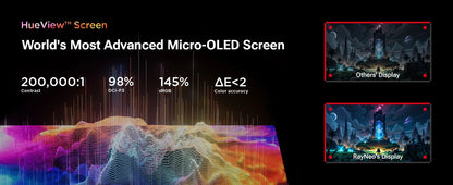 RayNeo Air 3S AR Glasses Micro OLED Screen Display 3D HD Private Cinema Pocket TV for Mobile Phone Computer Game Machine