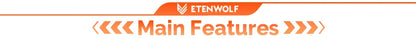 ETENWOLF T300 Digital Tire Pressure Gauge 3-200 PSI