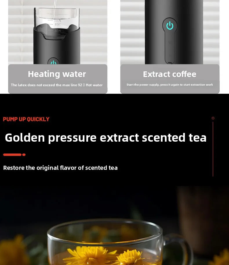 Portable American K-CUP capsule coffee machine
