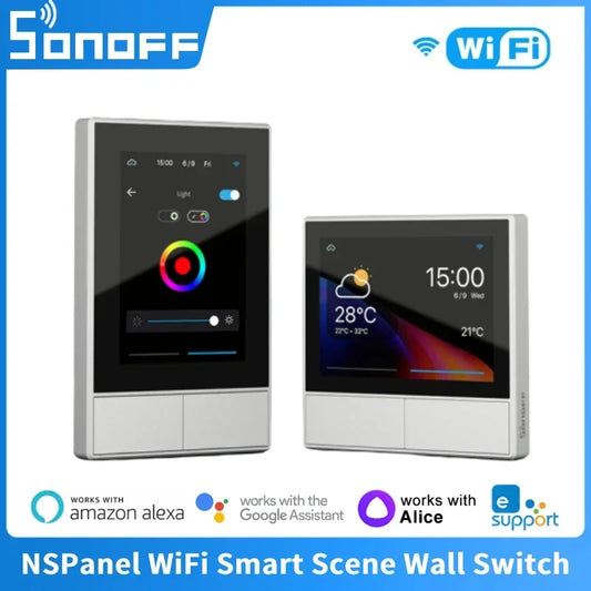SONOFF Smart Home Control Panel Sonoff COMPATIBLE with Alexa Google
