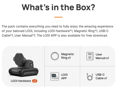 looi mobile phone robot chatgpt English voice dialogue visual recognition interactive smart