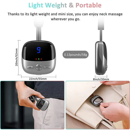 Mini Smart Hanging Neck Shoulder Cervical Spine Massager