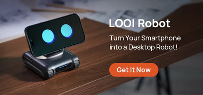 looi mobile phone robot chatgpt English voice dialogue visual recognition interactive smart