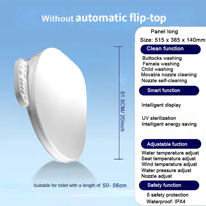 Smart Toilet Seat Lid Lunette Toilette Japonaises Abattant wc Japonais Electric Bidet Intelligent Bidet WC Japanese Toilets Seat