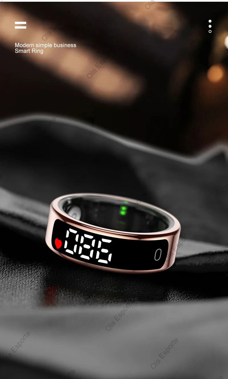 Smart Ring with Display Screen and Touch