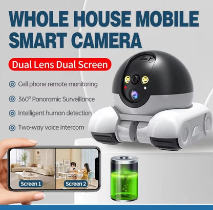 IP Smart Robot Cameras Auto Tracking Remote Baby Pets Monitor