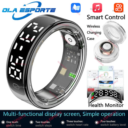 Smart Ring with Display Screen and Touch