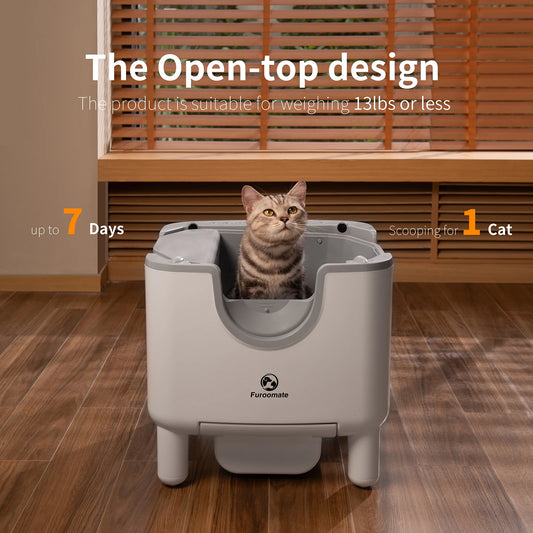 F6  Automatic Cat Litter Box with Odor Control