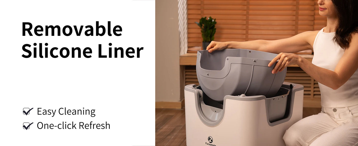 F6  Automatic Cat Litter Box with Odor Control