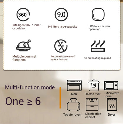 Next generation Home Smart Cooker with Large Capacity with Touch Screen