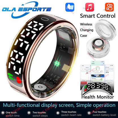 Smart Ring with Display Screen and Touch
