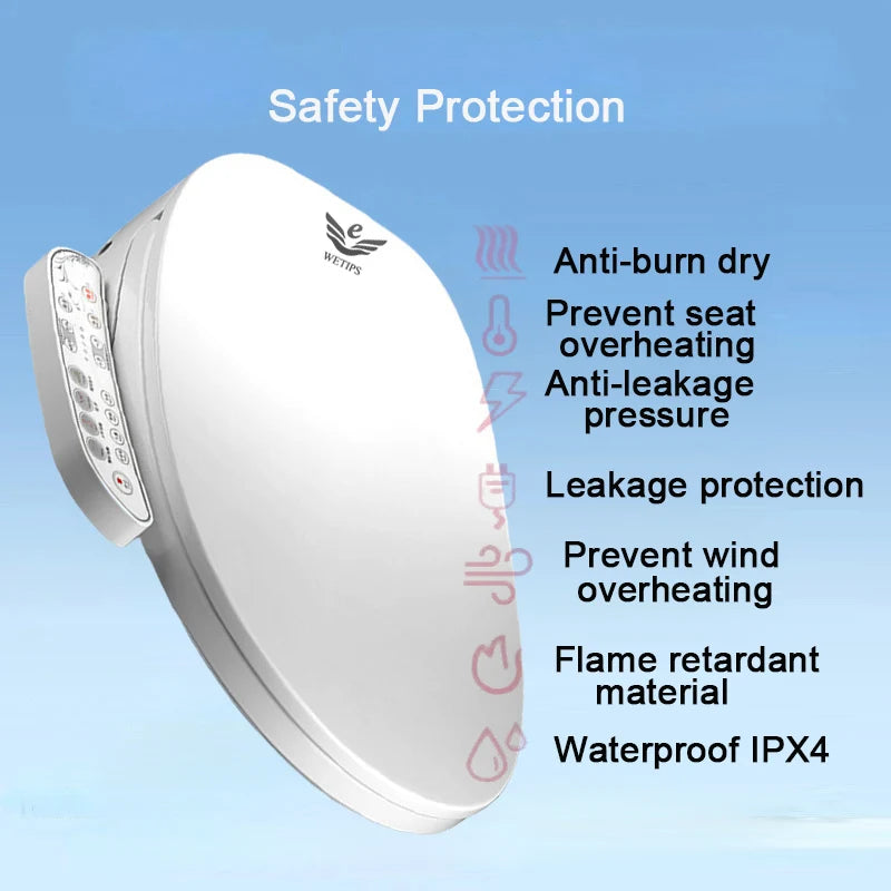 Smart Toilet Seat Lid Lunette Toilette Japonaises Abattant wc Japonais Electric Bidet Intelligent Bidet WC Japanese Toilets Seat