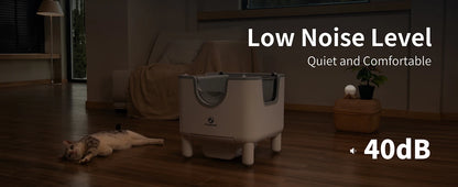 F6  Automatic Cat Litter Box with Odor Control