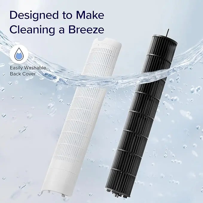 WI-FI Smart Silent Tower Fan. Powerful Electric Cooling. Voice Control 4 Modes 12 Speeds