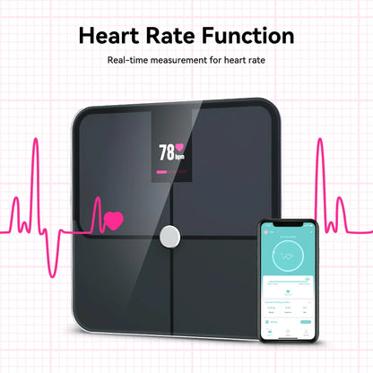 Smart Body Balance Scale  Body Fat Scale for Human Weighing Balance BMI Analyzer